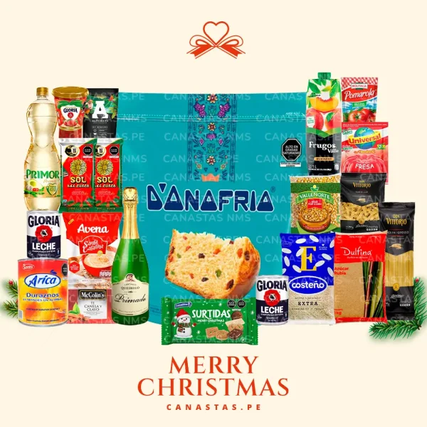 Canasta Navideña 'Amor' 2025, la opción ideal para regalos de empresas en Perú.