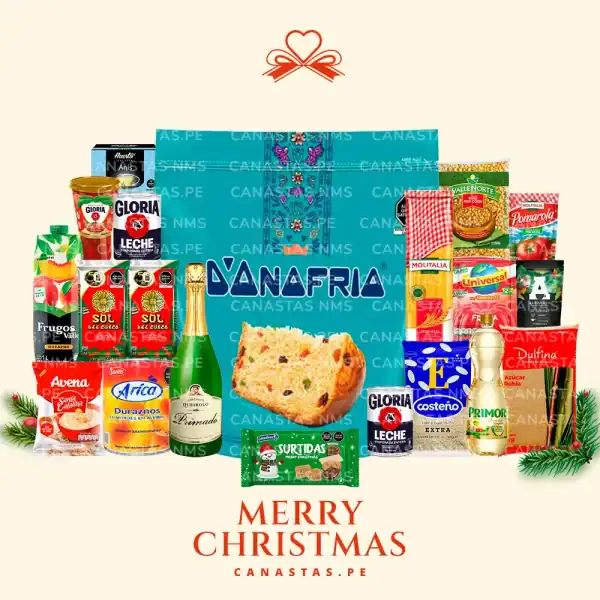 Canasta Navideña 'Amor' 2025, la opción ideal para regalos de empresas en Perú.