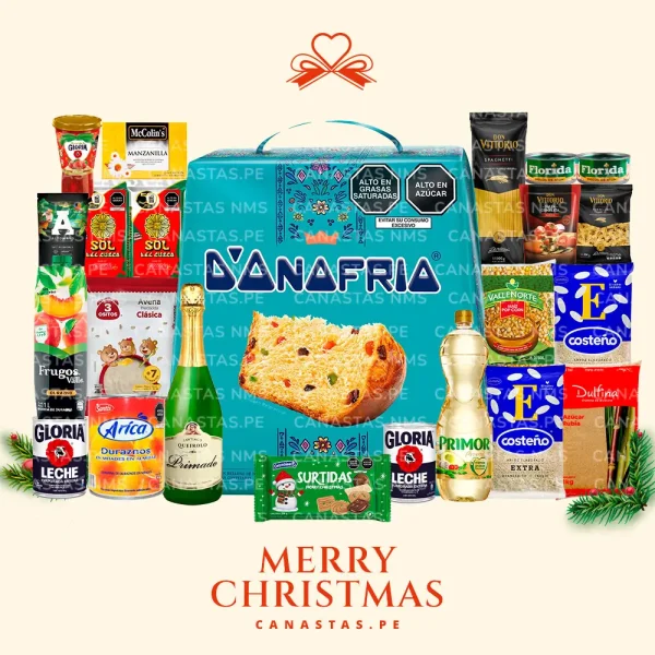 Canasta Navideña 'Armonía de Navidad' 2025, la opción ideal para regalos de empresas en Perú.