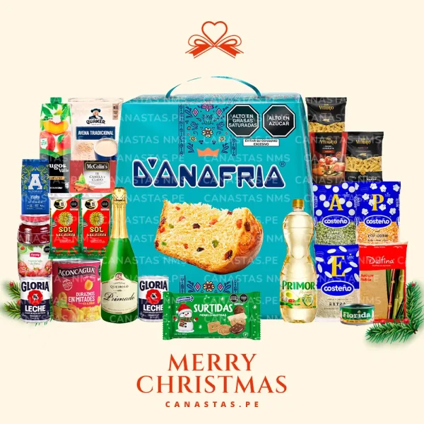 Canasta Navideña 'Gratitud' 2025, la opción ideal para regalos de empresas en Perú.