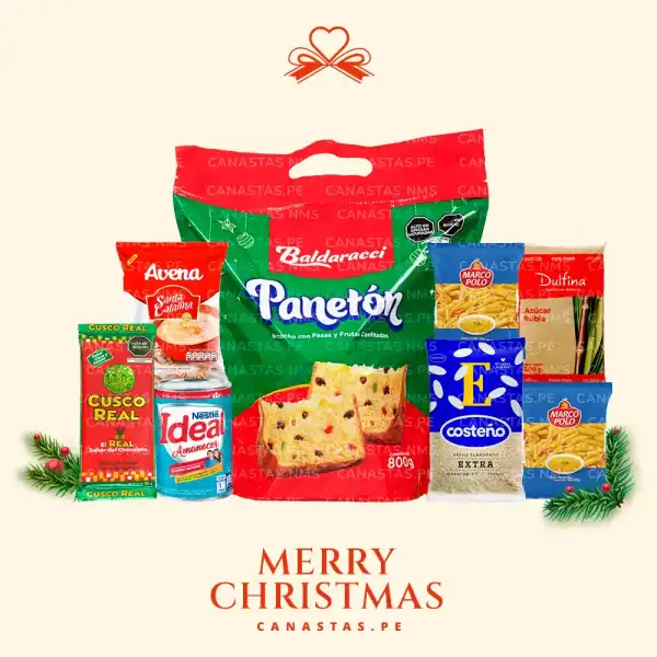 Canasta Navideña 'Magia de Navidad' 2025, la opción ideal para regalos de empresas en Perú.