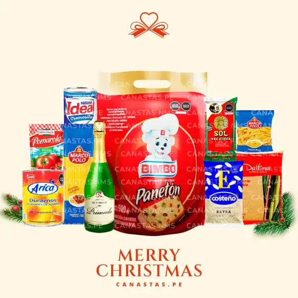 Canasta Navideña Maravillas de Navidad