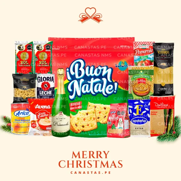 Canasta Navideña 'Milagros de Navidad' 2025, la opción ideal para regalos de empresas en Perú.
