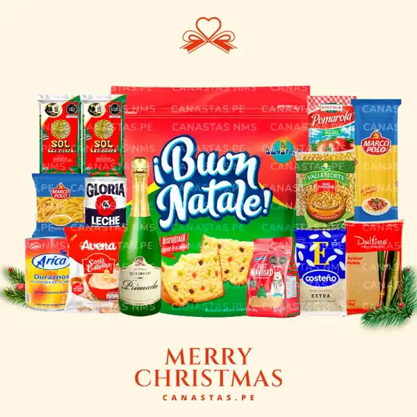 Canasta Navideña 'Milagros de Navidad' 2025, la opción ideal para regalos de empresas en Perú.
