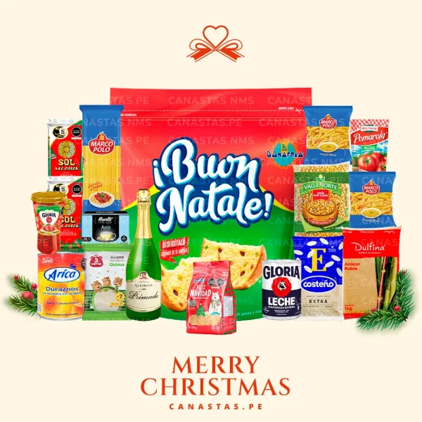 Canasta Navideña 'Paz' de Navidad 2025, la opción ideal para regalos de empresas en Perú.